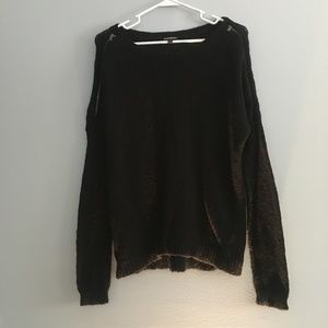 Black Express Sweater